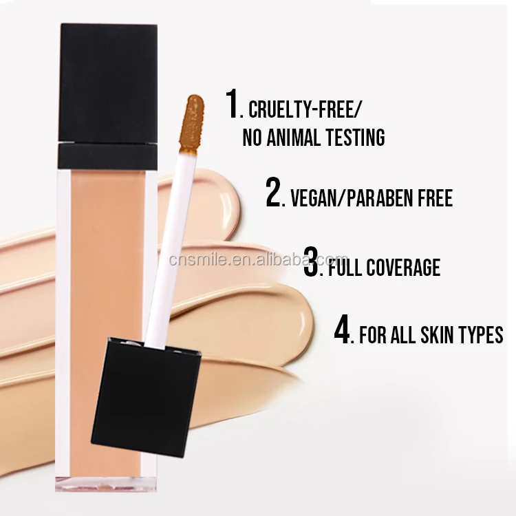 Wholesale high quality your own brand waterproof face makeup cosmetics private label concealer