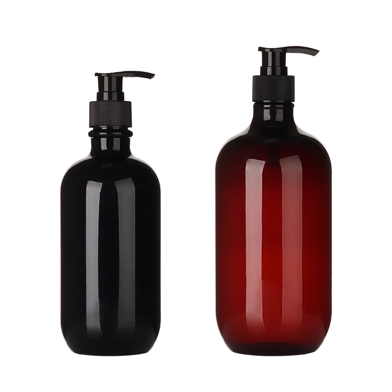 PET pump Shampoo bottle plastic bottle wholesale cosmetics press pump bottle