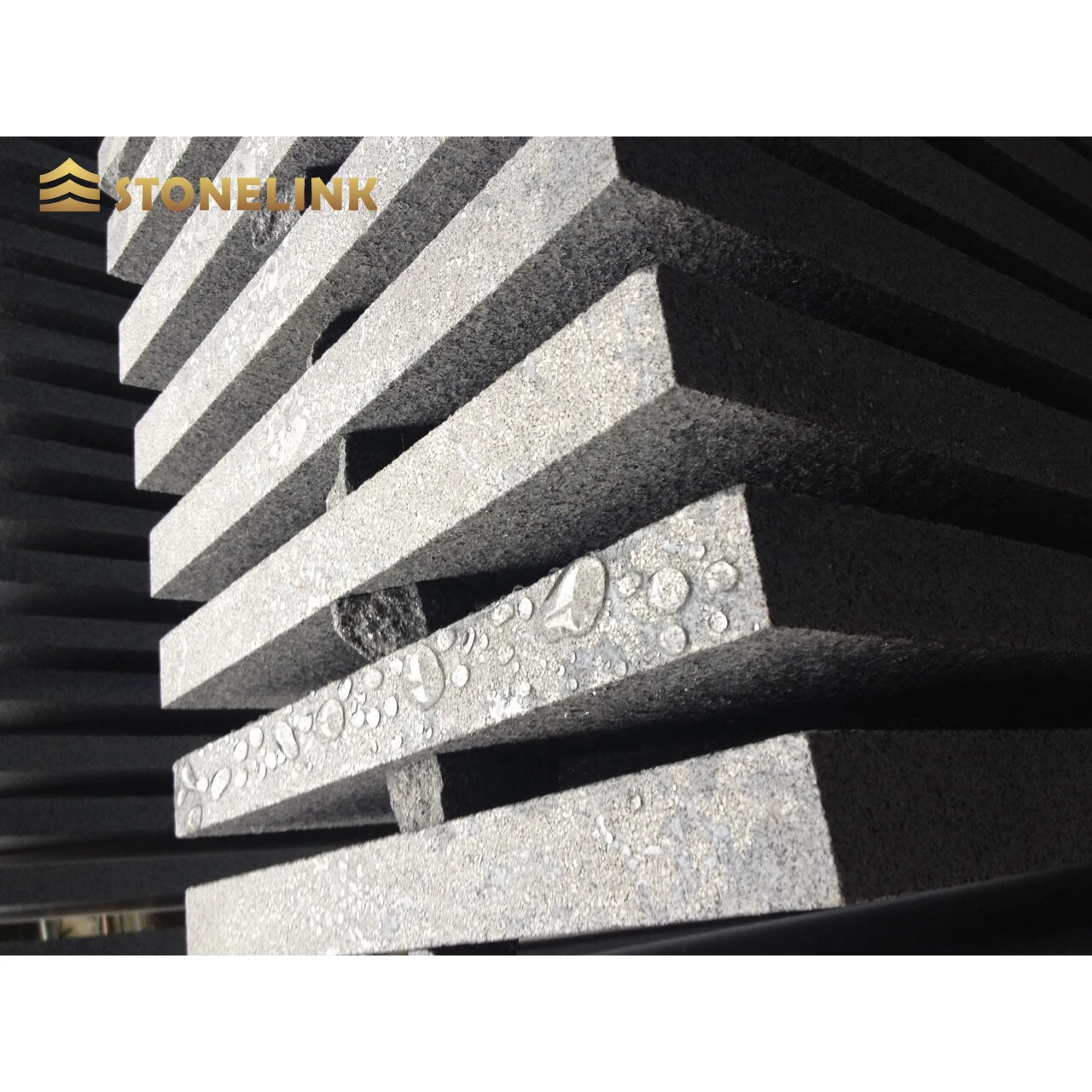 Stonelink Cost-effective Natural Stone Light Black G654 Granite Stairs Staircase for Project
