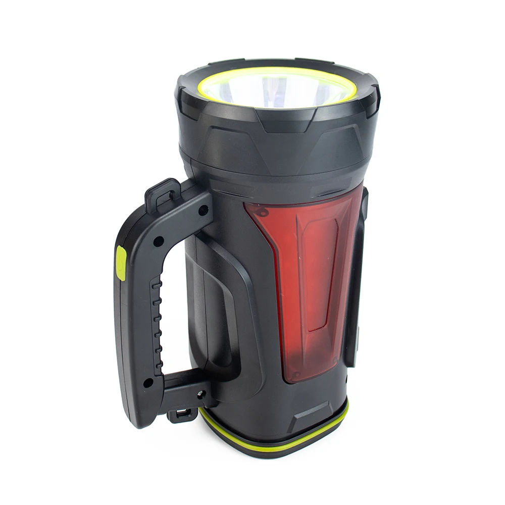 custom Multifunction  long range floodlight worklight Outdoor Rechargeable Search light Waterproof Handheld LED Searchlight