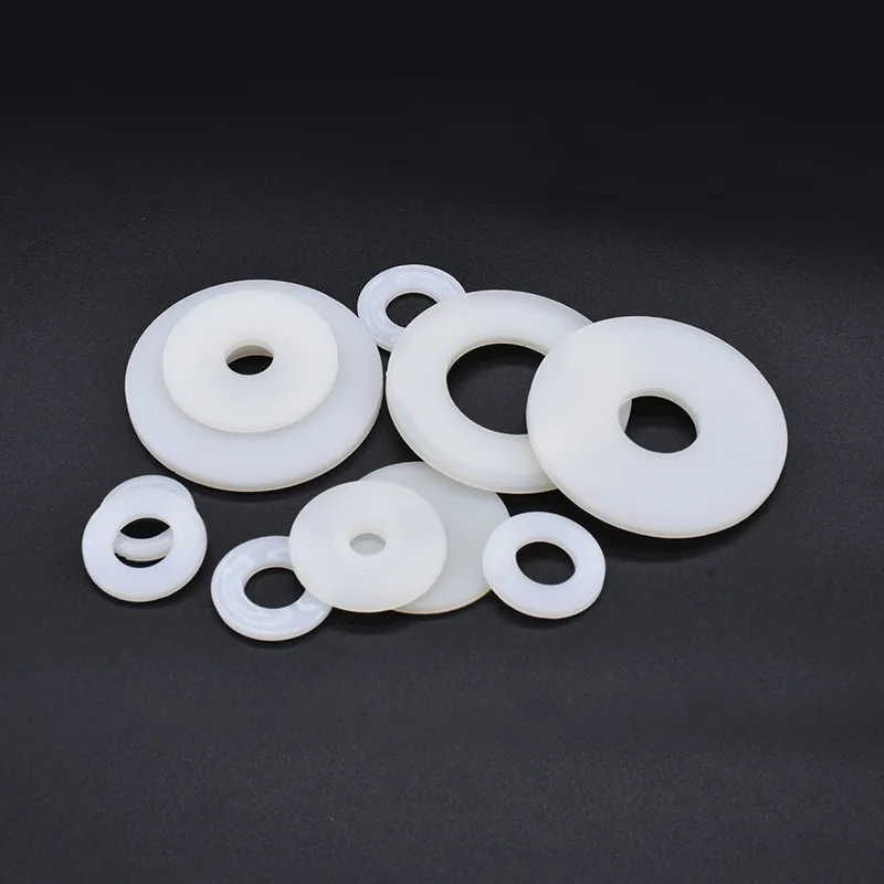 Oem Odm Factory Customize Black White Nylon Plastic Pe Pom Epdm Washer