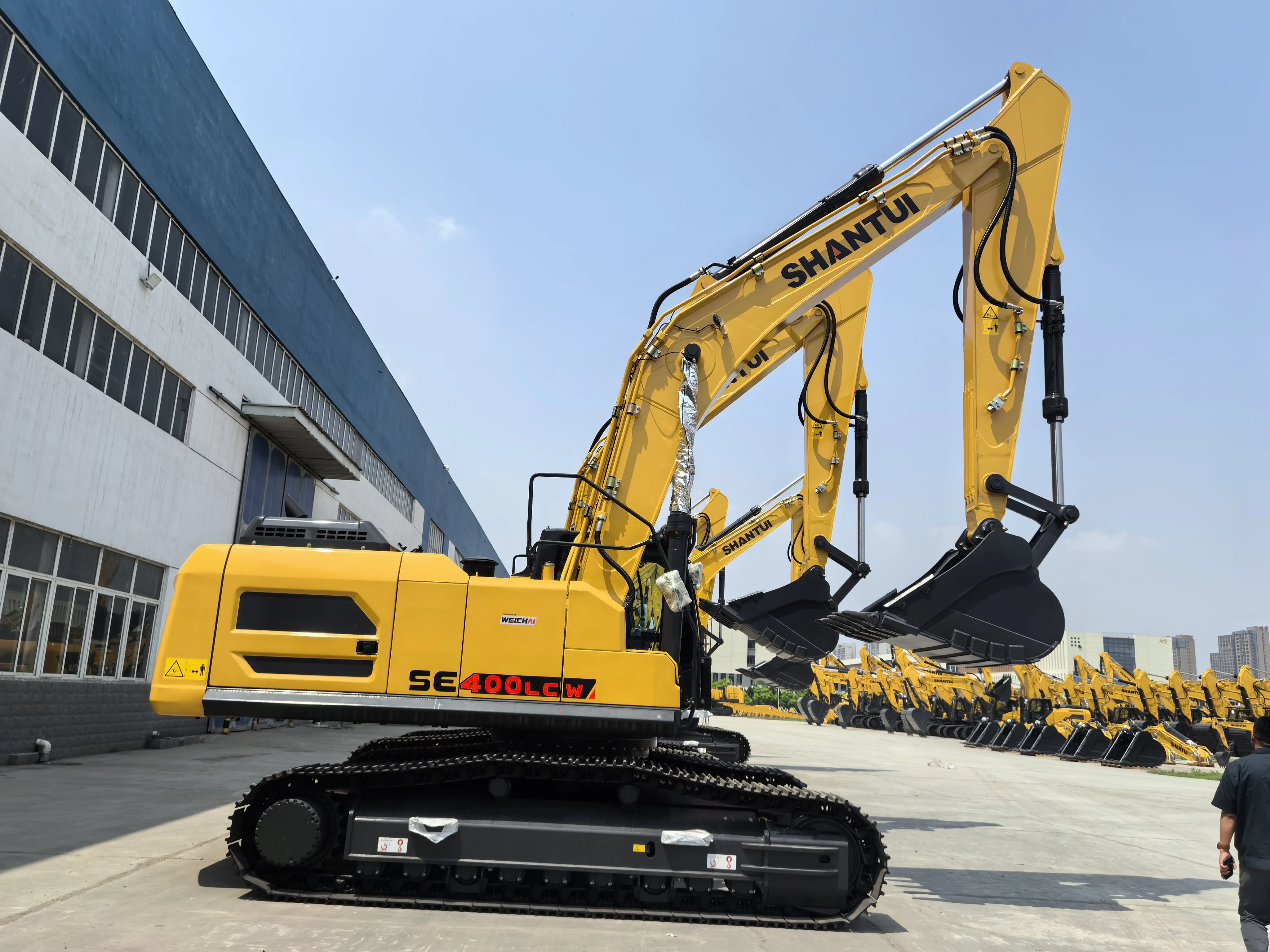 On sale excavator machine new excavator shantui brand good price
