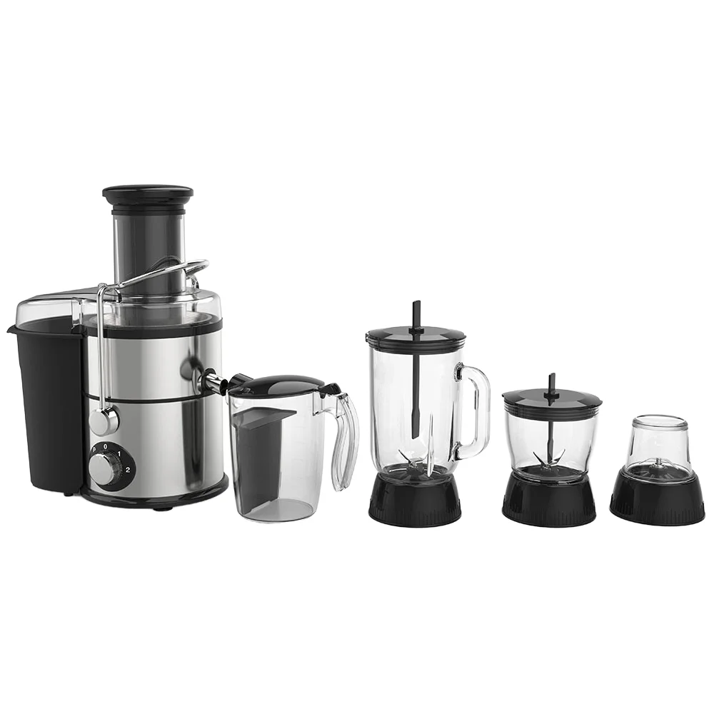 4 in 1 Automatic Fruit Centrifugal Juice Maker Grinder Smoothie Juicer Machine Home Appliances Blender