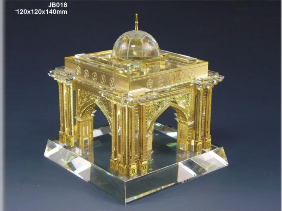 Makkah royal clock tower crystal building model