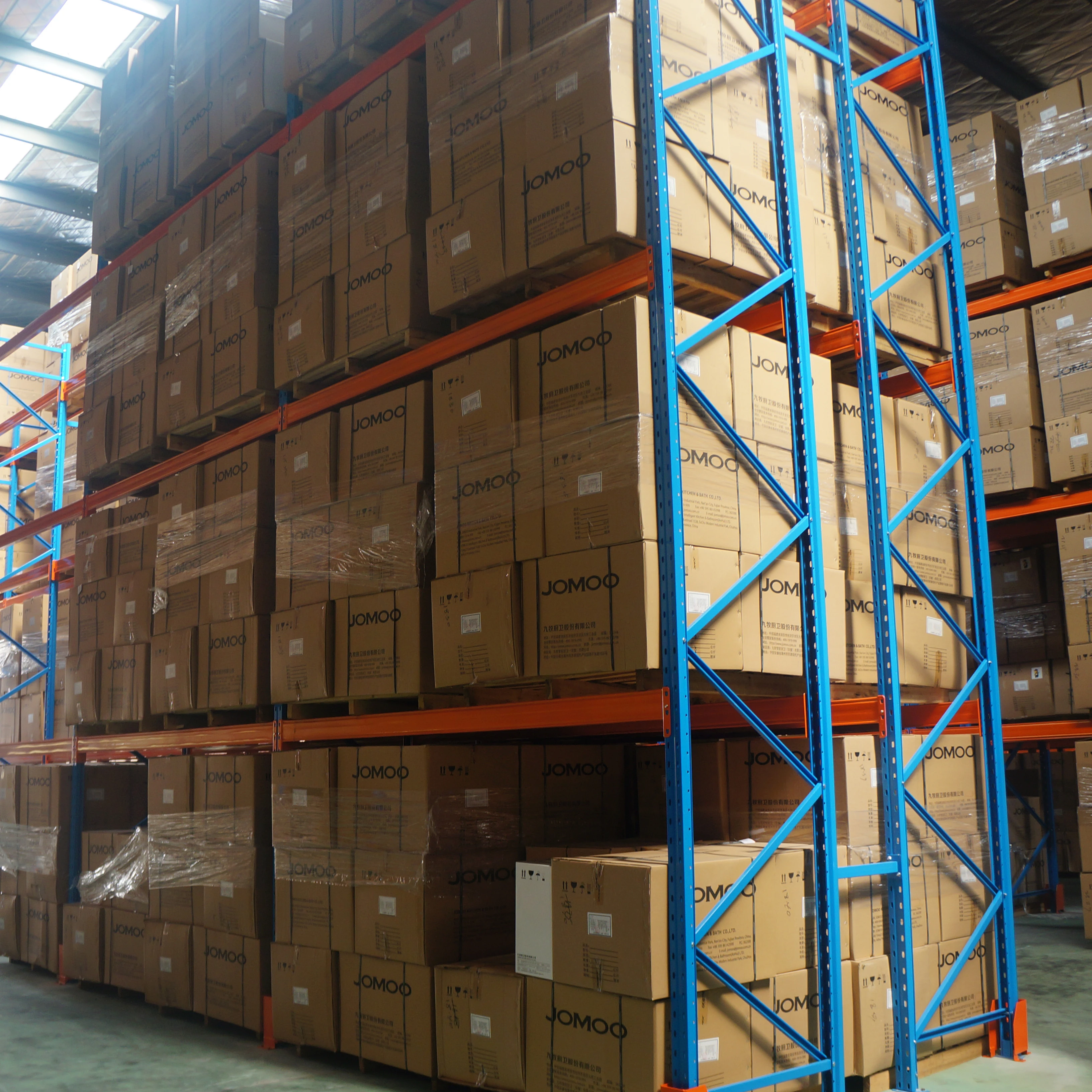 Warehouse Heavy Duty Steel Racking Selective Pallet Rack Storage Systems
