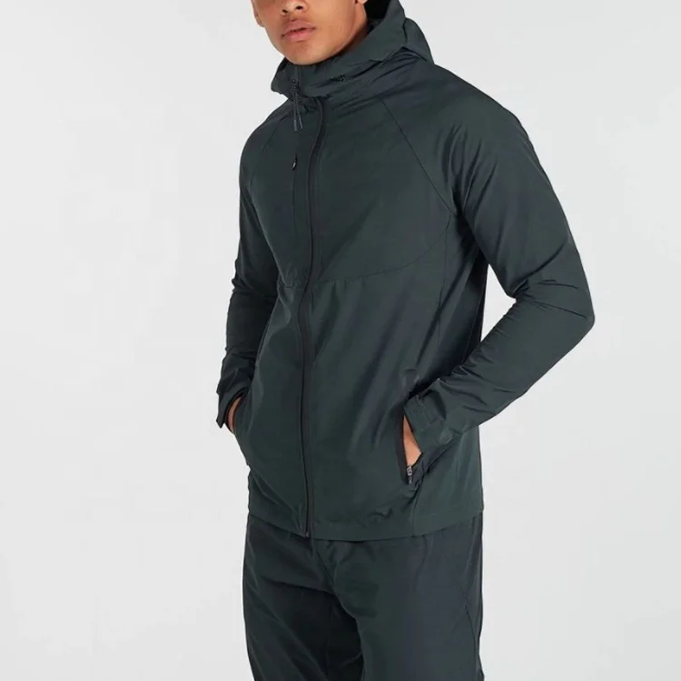 New arrival workout windproof running spring jacket for men