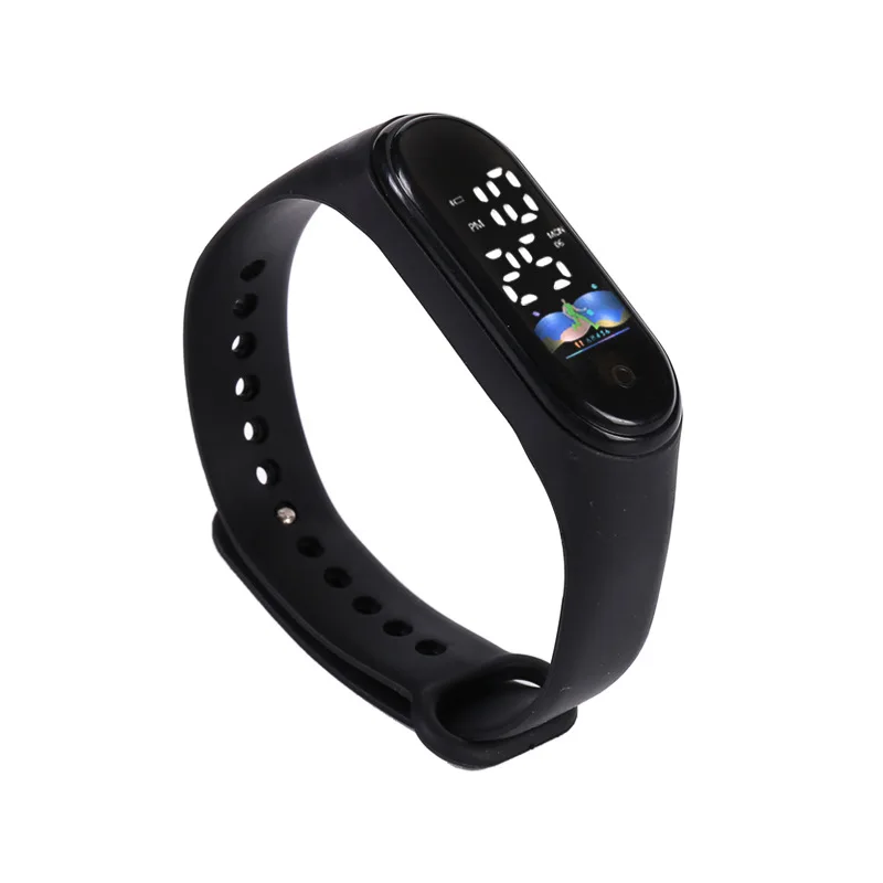Good Price One Dollar M8 Touch Screen Led Sports Watch Reloj Electronic Waterproof Bracelet Men Digital Band