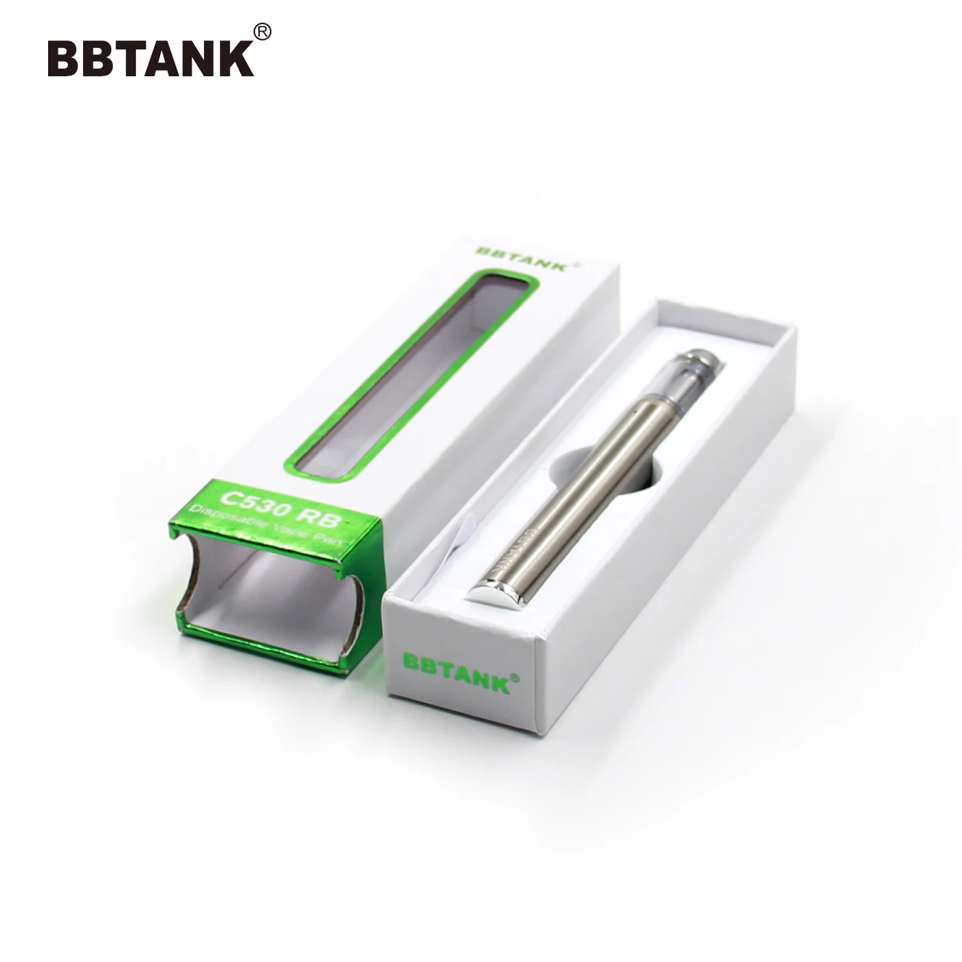 
 Лучшие перезаряжаемые электронные сигареты cbd 1 г, густая масляная мини-ручка 1,0/0,5 мл, электронная сигарета BBTANK C530RB  