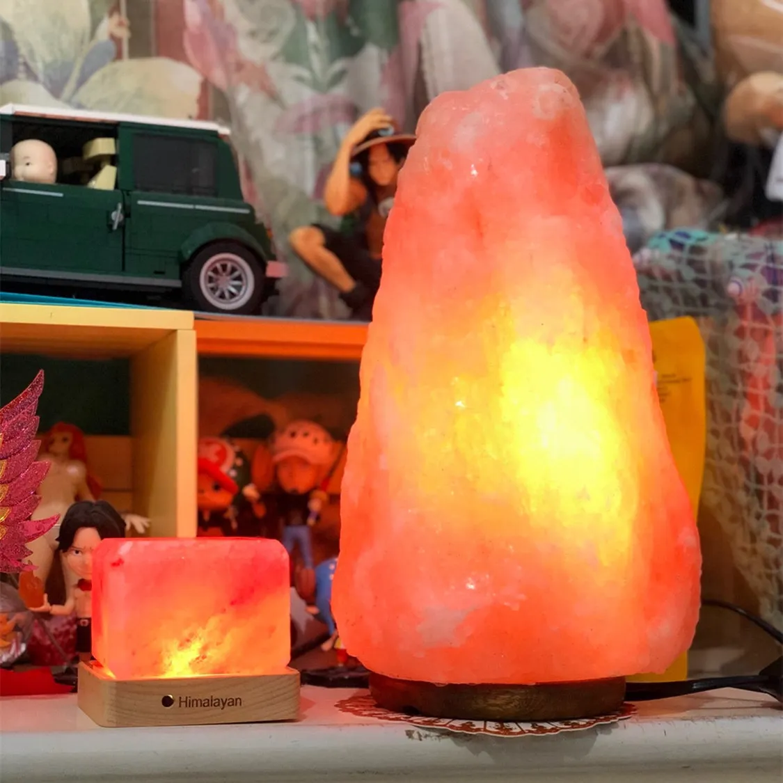 Manufacturer wholesale himalayan Rock Salt lamps Hand Carved  bricks himalayan salt lamp