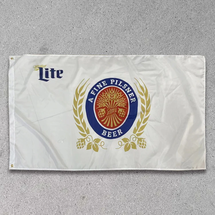 Wholesale 90x150cm Polyester Custom Flag for Advertising Digital Printing Free Design