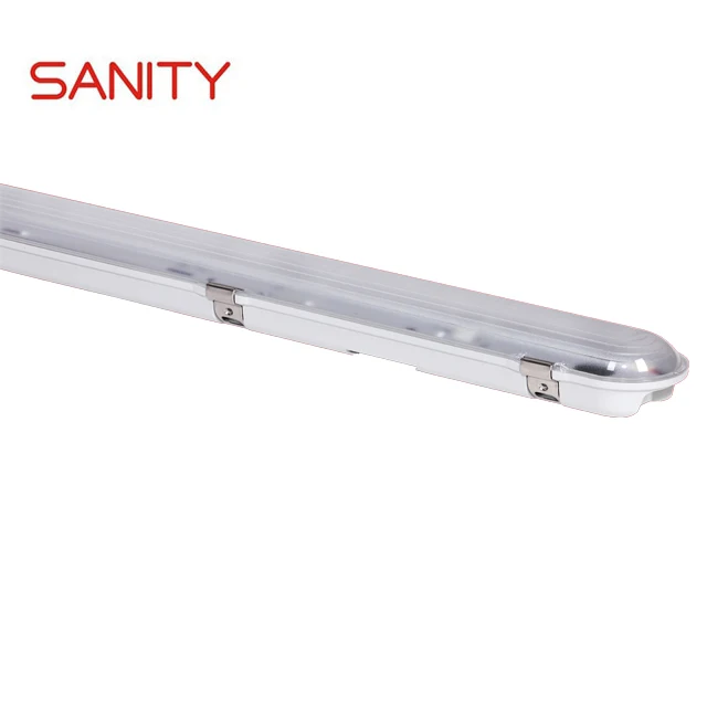 Led light IP65 IK08 tri- proof light fixture led linkable vapor tight lighting fixture