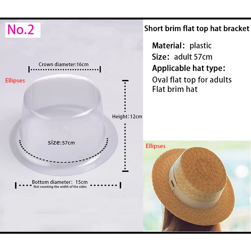 Adult universal inner support top hat baseball hat shaping device hat holder