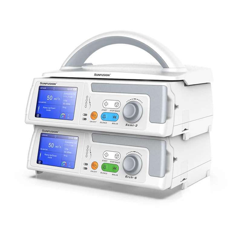 CE Certificated Medical Electric disposable elastomeric universal infusion pump medical human with voice alarm system