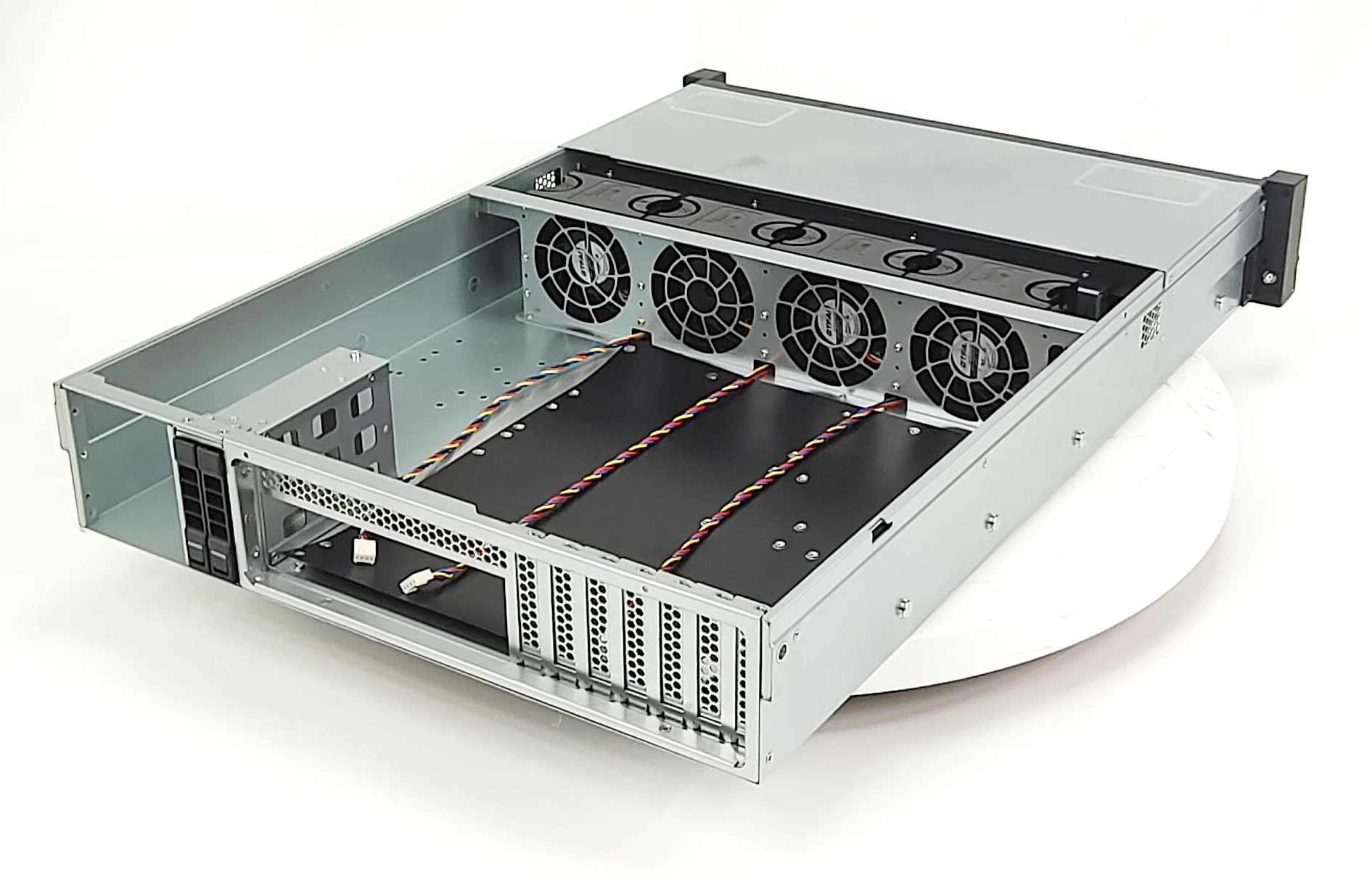 2u server case 8*sas or sata 3.5/2.5 HDD hot swap 12G nas rack mount chassis