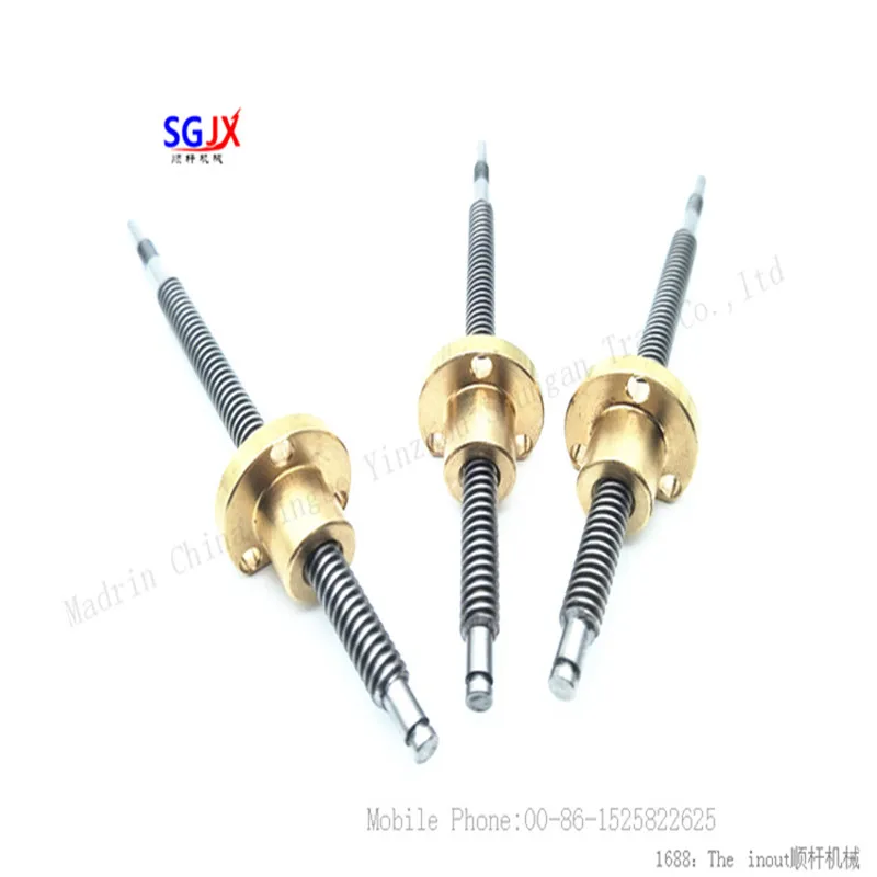 Rail transit auto parts trapezoidal lead T6* 1.5T6 *3 T6.35*3*2 T6*6 T6* 6.35T6 *8*6 T6*12*6