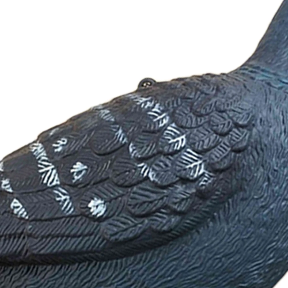 Outdoors Hunting Gear Realistic Body Flocked Pigeon Decoy 12 inch with Stick Peg