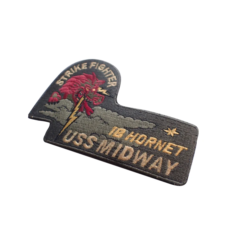 Индивидуальный дизайн логотипа для одежды вышитый патч значок на заказ