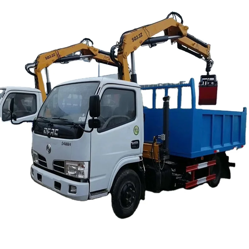 Заводская цена автокран DONGFENG 4x2 5T с автоцистерной