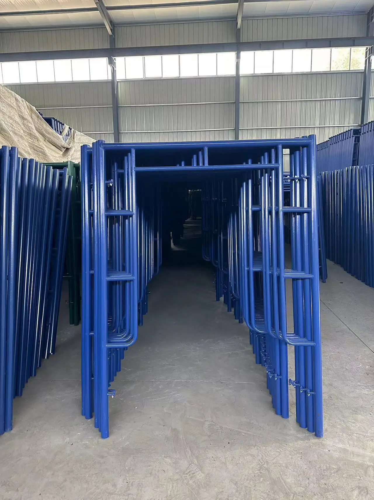 light weight heavy weight scaffold ladder type H Frame Scaffoldings For Construction
