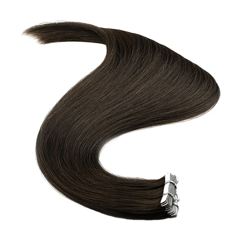 Juancheng Ruijia Hair factory Wholesale Russian European Remy Invisible Tape Hair Extensions Double Drawn Human Hair