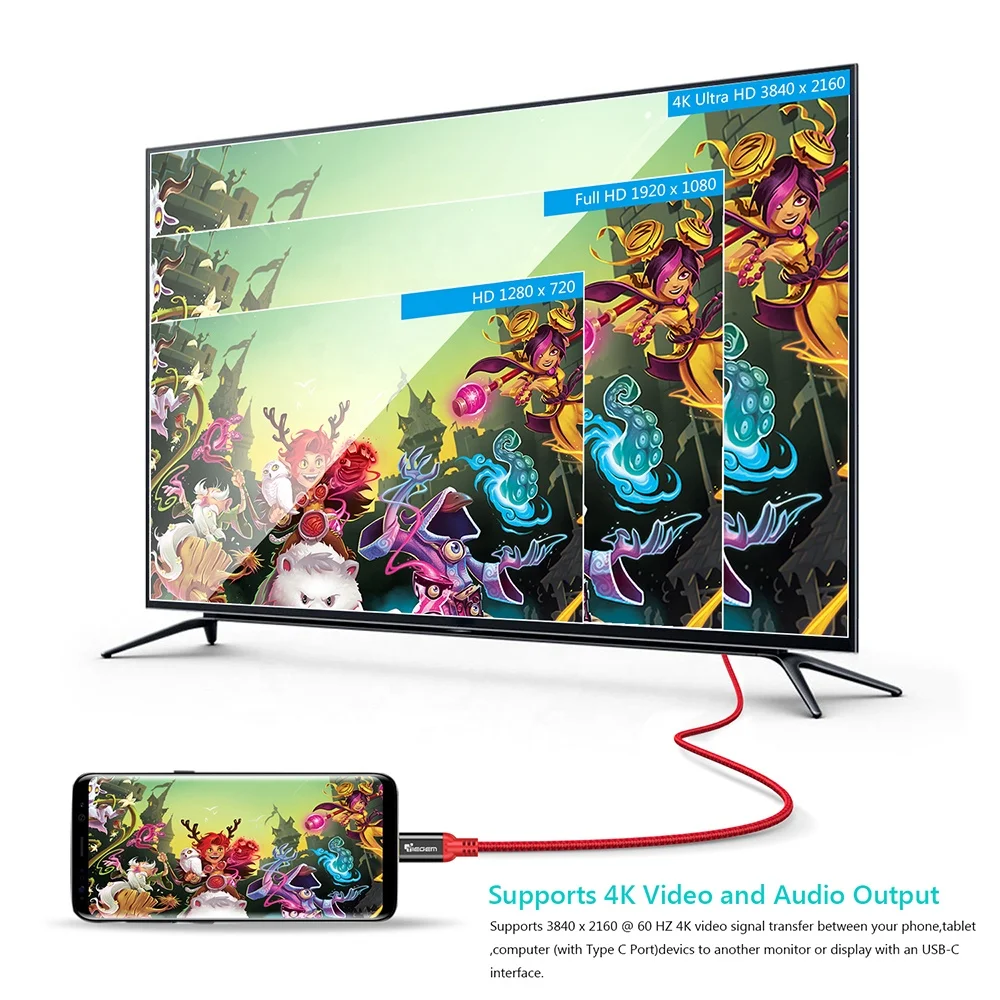 Shenzhen factory usb 3.1 gen 2 type c charger data cable to USB 3.0 high speed data cables 5A 10GB usb C cable for samsung phone