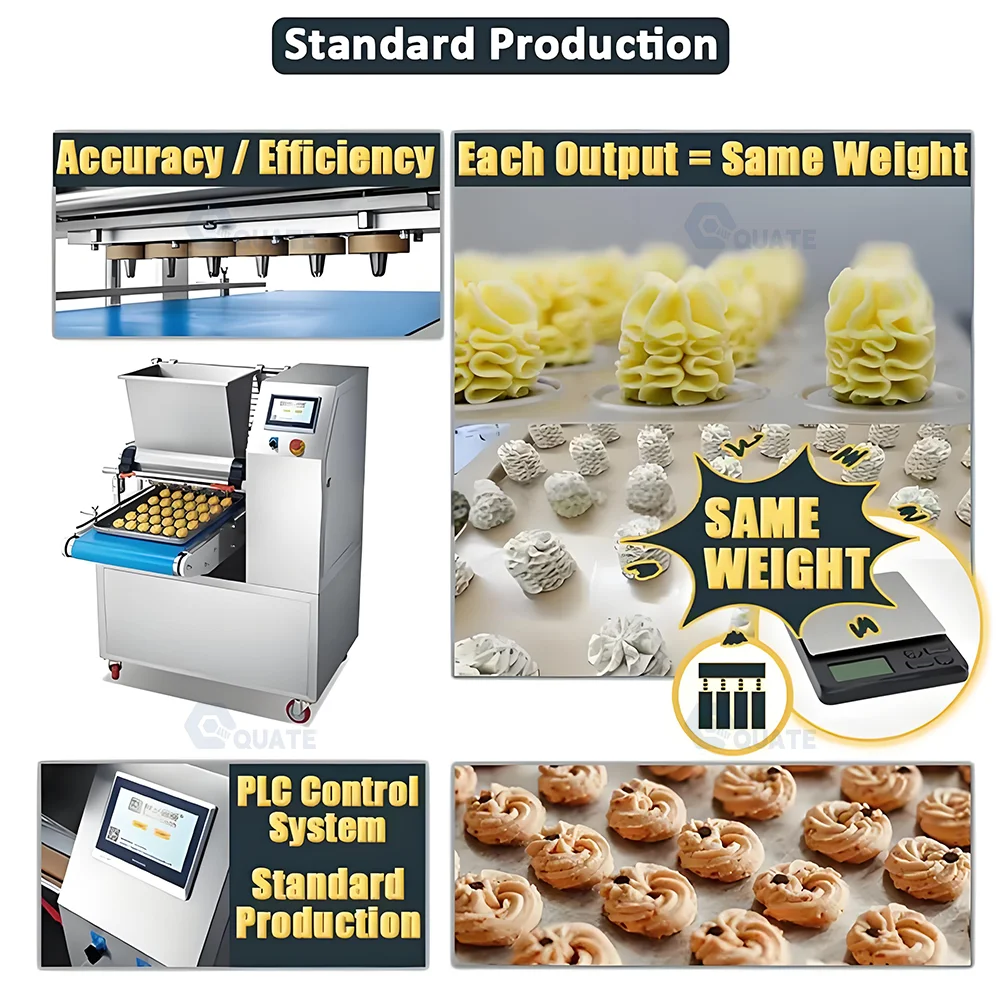 Автоматическая мини-машина для производства печенья экструдер выпечки