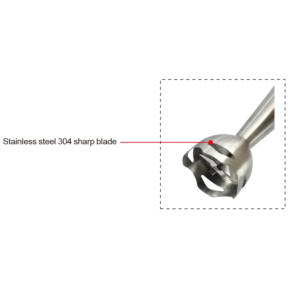 kitchen machine 600W stainless steel immersion hand stick blender set 600w