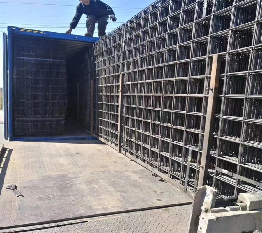 Factory price 150x150mm 6mm 8mm 10mm 12mm Concrete Reinforcing welded wire mesh with wholesaler