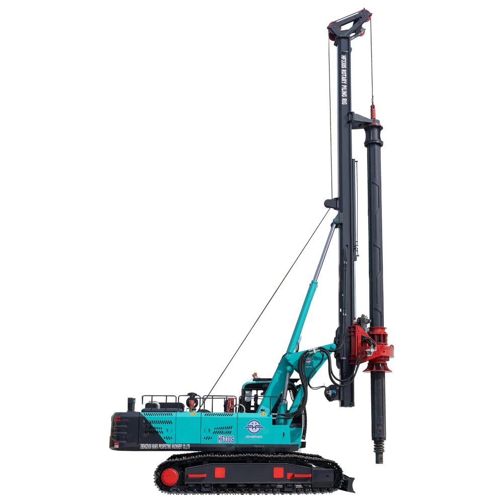 HF20+ Micropile Drilling Rig 40m rock Piling driver Rig rotary hammer price drilling machine mine drilling rig