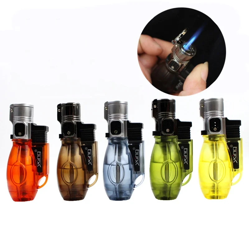 Оптовая продажа Высококачественная портативная газовая ветрозащитная зажигалка