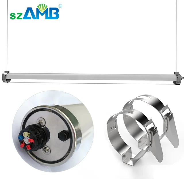 Anti-ammonia IP69K IP67 LED Tri-Proof Light For Cow Poultry Farming Or Food Processing