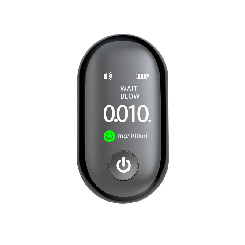 TFT display alcohol test machine factory price personal digital display breath testing equipment alcohol tester breathalyzer