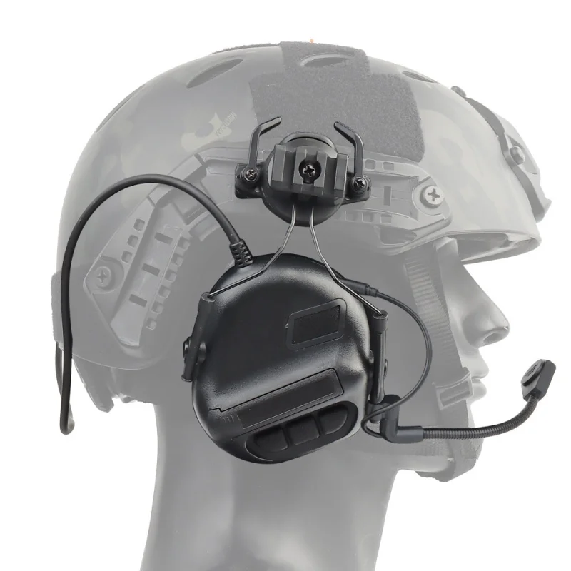Tactical Headphone 5.0 Helmet Wearing With Noise Cancelling Sound Pickup Headset