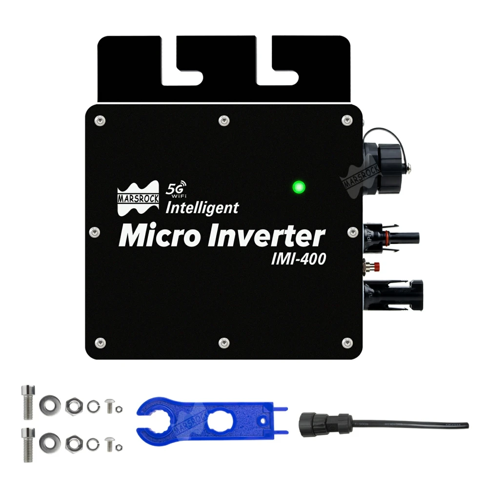 IMI 400W MPPT CE IP65 On Grid Microinverter Solar Converter Grid Tie Solar Power System for Solar Panel for home use