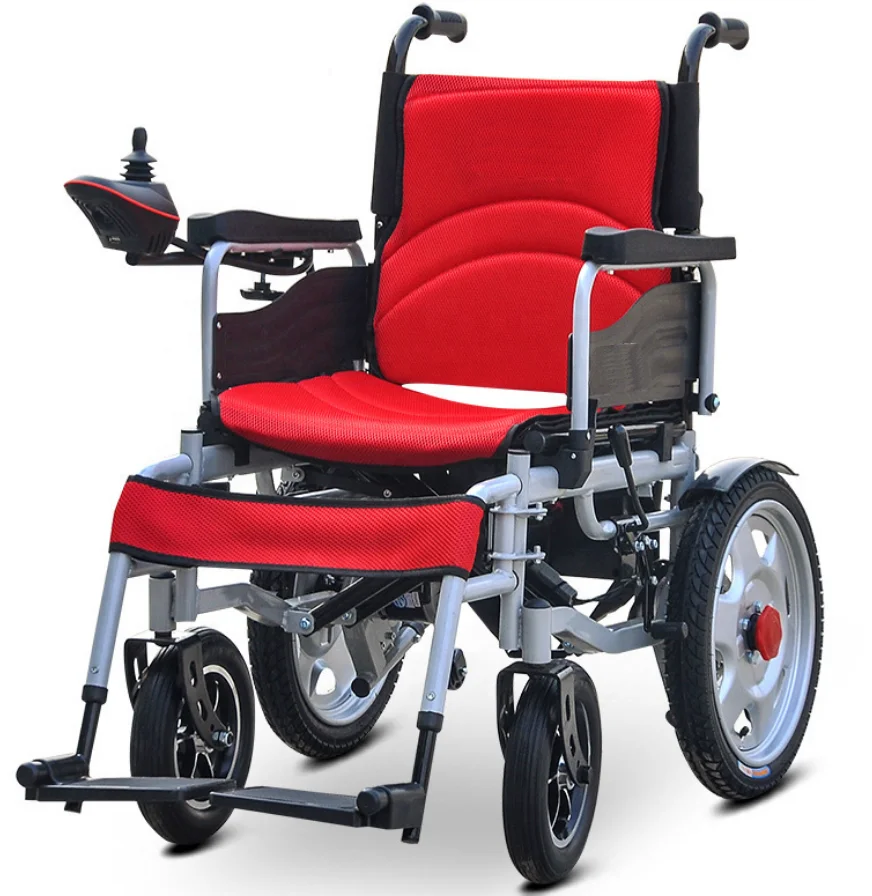 Lightest model airline approved and easy for aviation travel portable and foldable motorized electric wheelchair