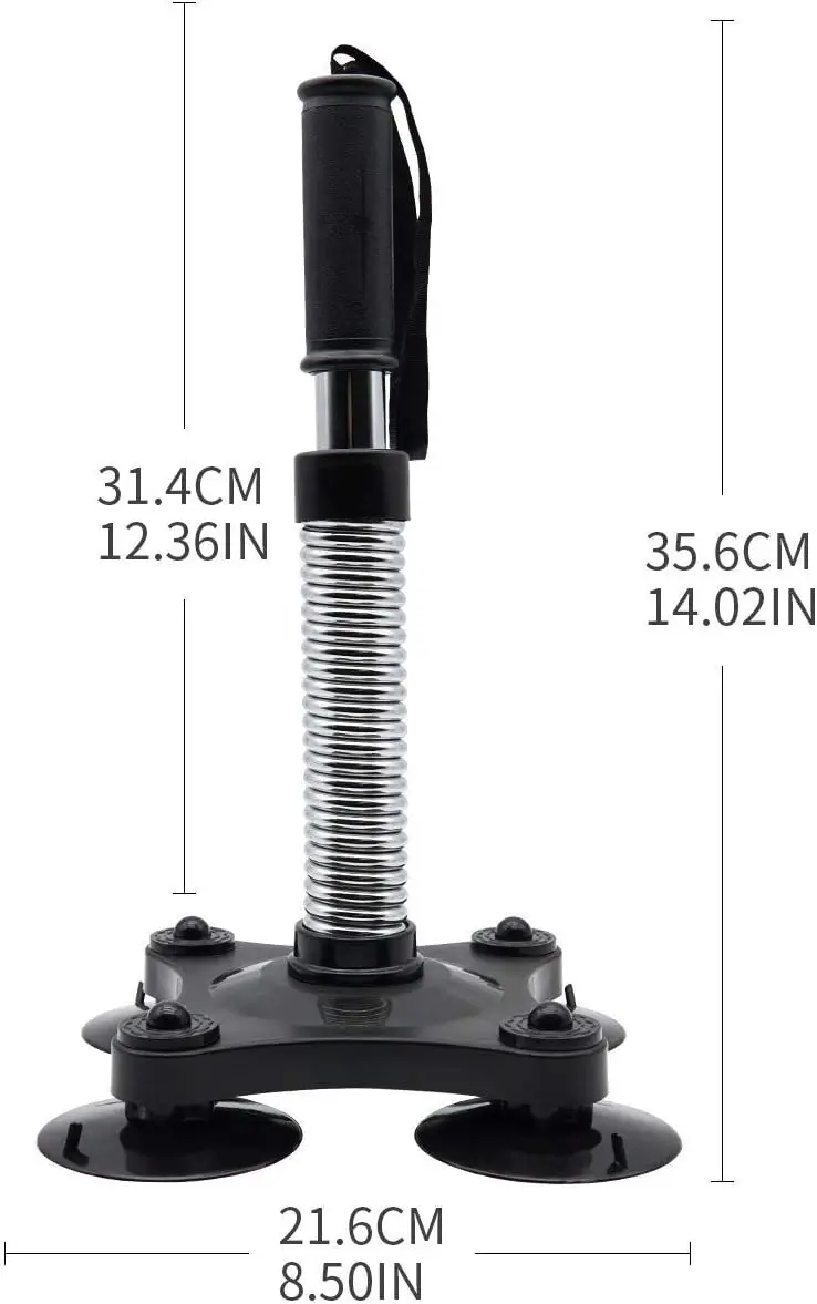 RS Wholesale Arm Wrestling Trainer Table Power Twister Iron Hand Gripper Forearm Train Spring Steel Sports Bar