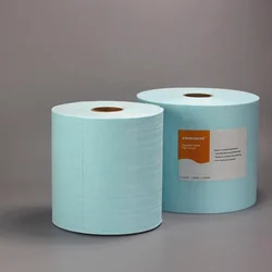 Turquoise Aperture Degreasing industrial non woven cleaning wipes
