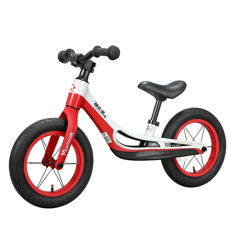2021 Montasen 12' Magnesium Kids Balance Bike Baby Balance Bicycle With Unique Design