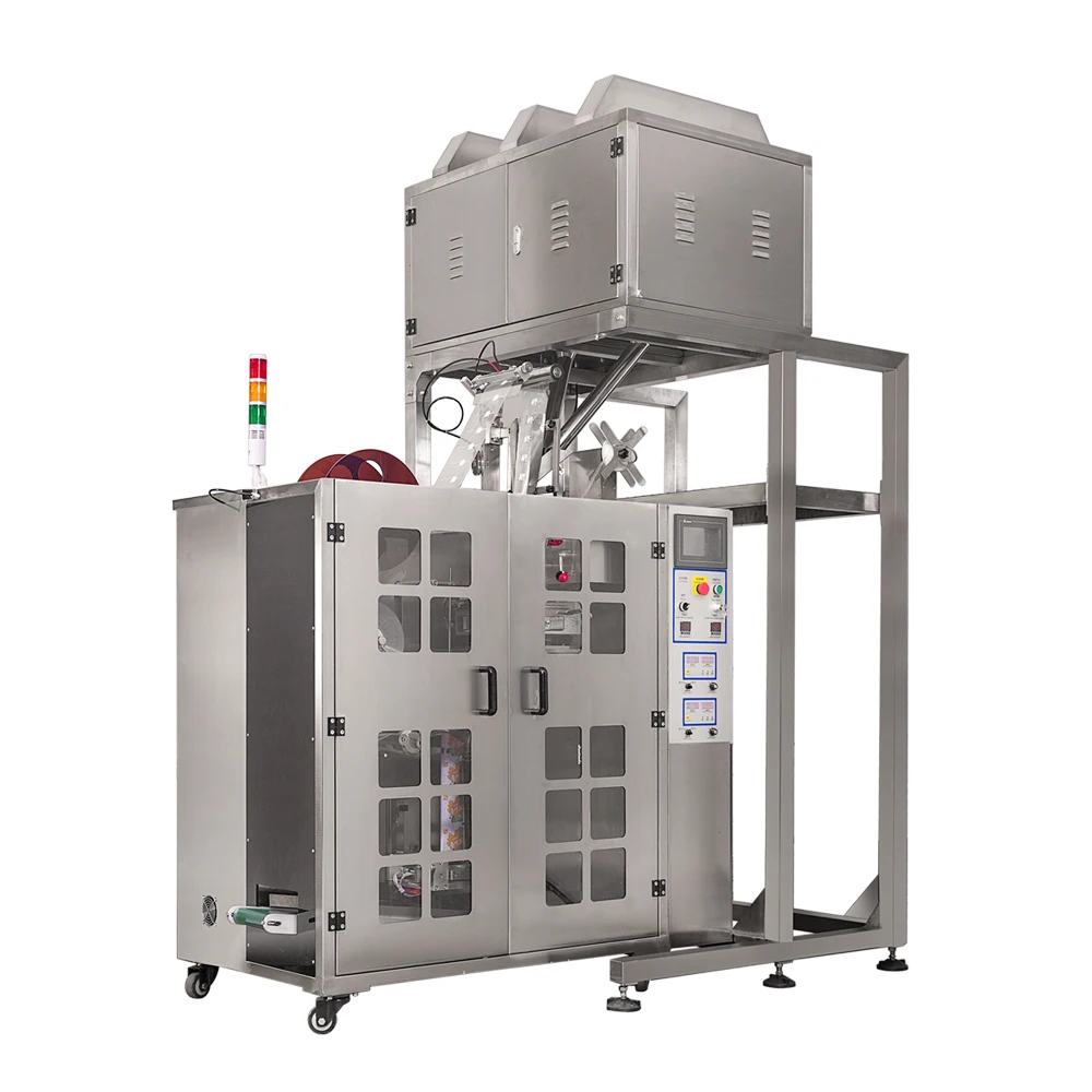 
C21DX Non-woven tea bag packing machine with outer envelope for Vietnam tea 