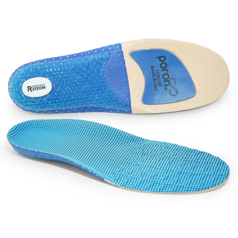 Multi Color OEM Breathable Mesh Poron soft sports air cushion insole