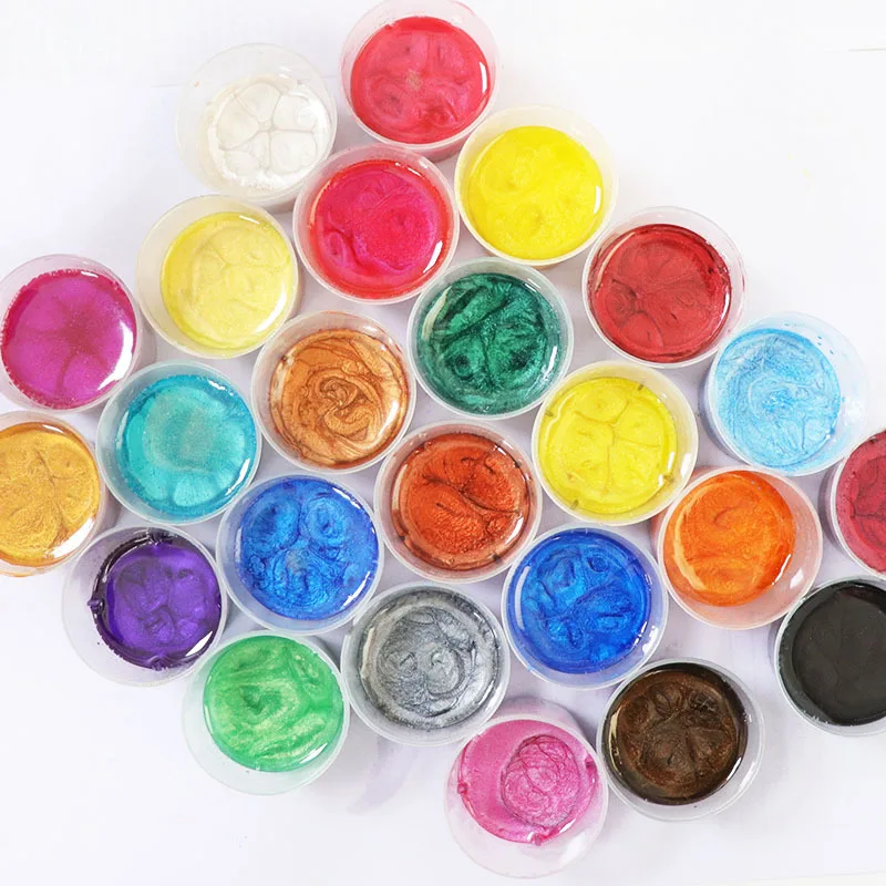 Epoxy Resin Dye 24 Mica Powder for Epoxy Set Epoxy Resin Color Pigment Soap Dye Cosmetic Pigment Powder