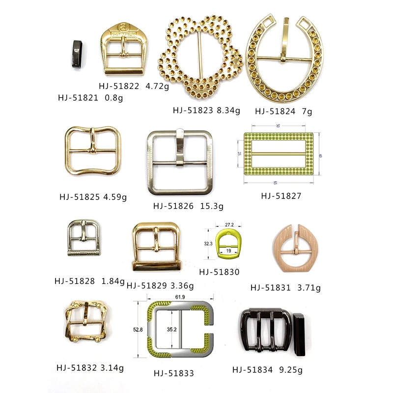 BX  Wholesale Metal D Ring Buckle Metal Belt Buckle Blank Baseball Cap Metal Buckle