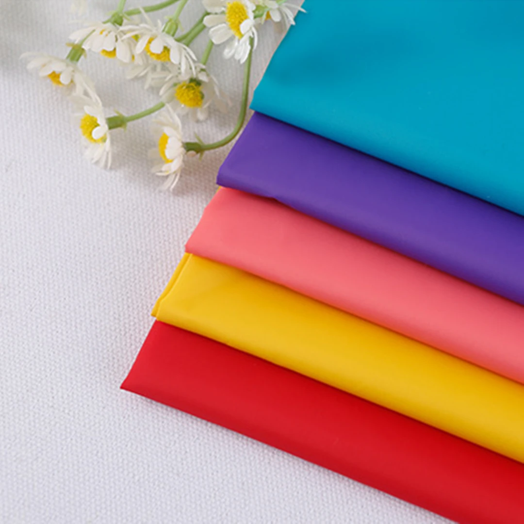 Wholesale 380T Nylon Taffeta Down-Proof Calender Down Jacket Fabric