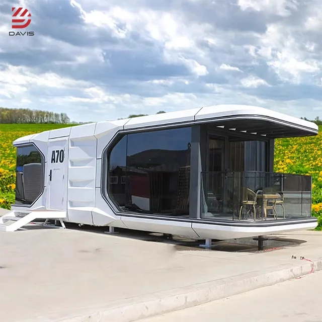 Космическая капсула на заказ Мобильная комната Homestay Apple Sunroom Star Room Открытый отель интегрированный корпус