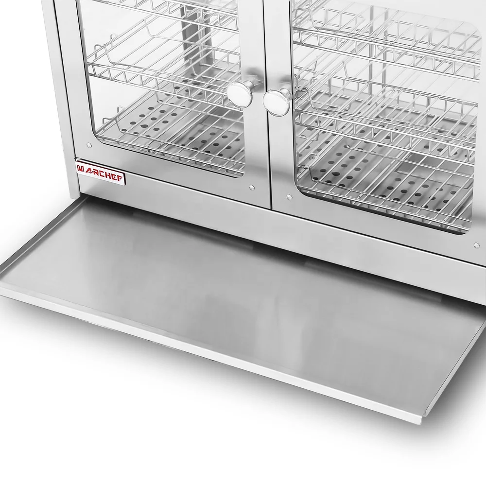 Best Sale Large Stainless Steel Food Warmer Display for Kitchen Equipment
