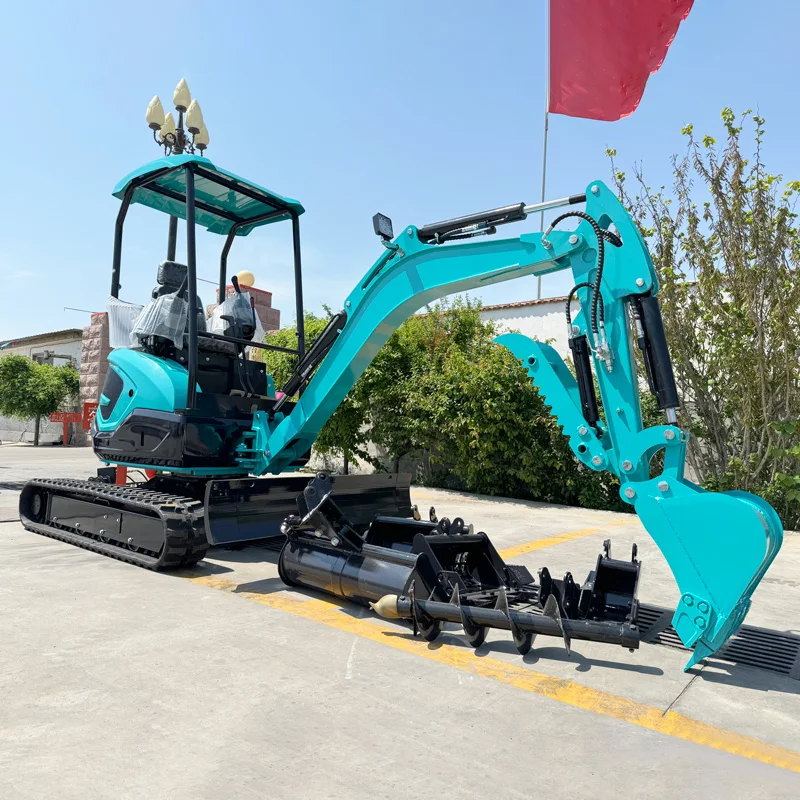 Cheap Digger Small Excavator Machine Hydraulic 2.5 Ton Kubota Engine Mini Excavator 2 Ton Farm Engineering Excavator With CE EPA