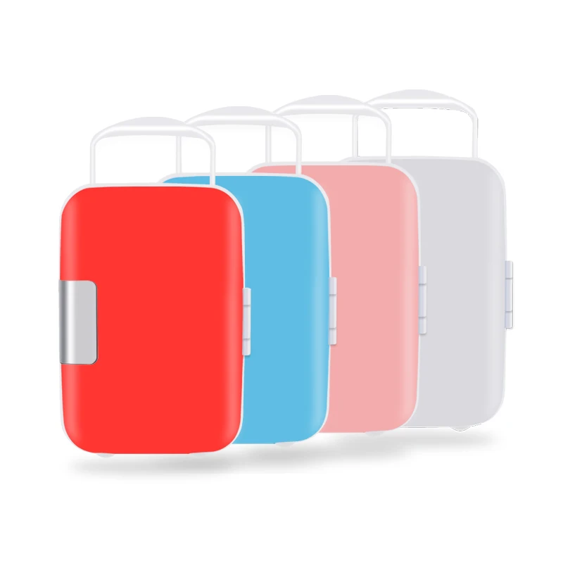 4L mini refrigerator camp travel self driving car hot and cold dual-purpose vehicle electric portable refrigerator