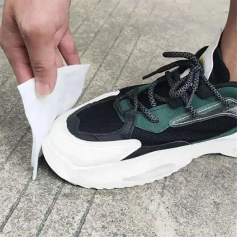 Single Pack Shoe Care Sneaker Wet Towel For Shoes