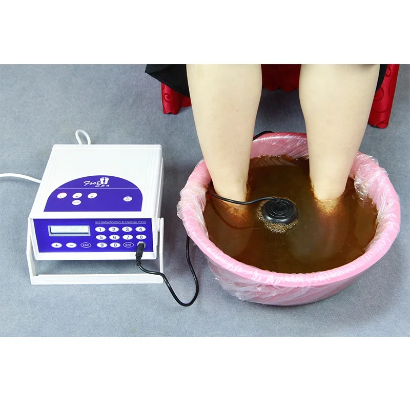 Body Toxin Removal Ionic Foot Bath Machine Feet Spa Detox Machine