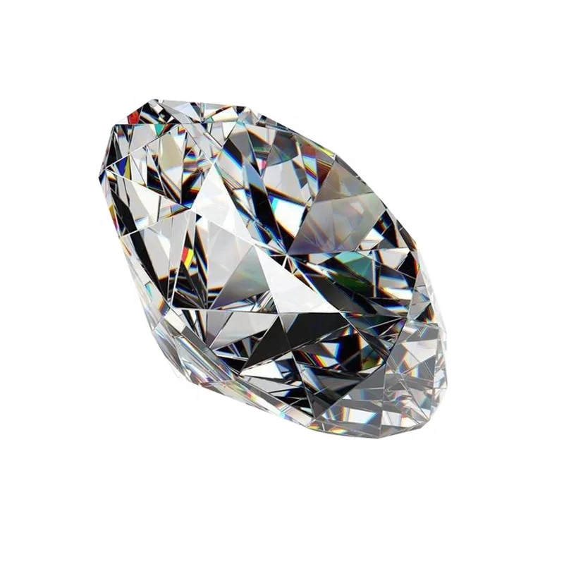 HMOIS synthetic F color 0.35ct-0.39ct round hpht loose brilliant igi lab grown diamond jewelry